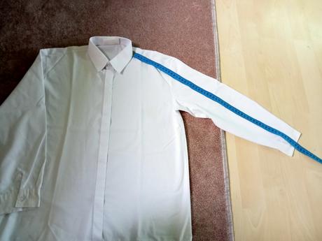 Biela elegantná košeľa s výšivkou, 140