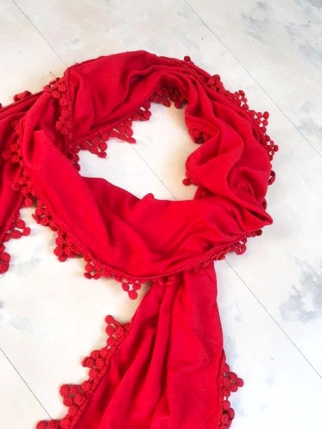 Kvalitná bavlnená šatka, l