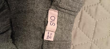 Dievčenské tepláky s flitrami top stav, ovs,152