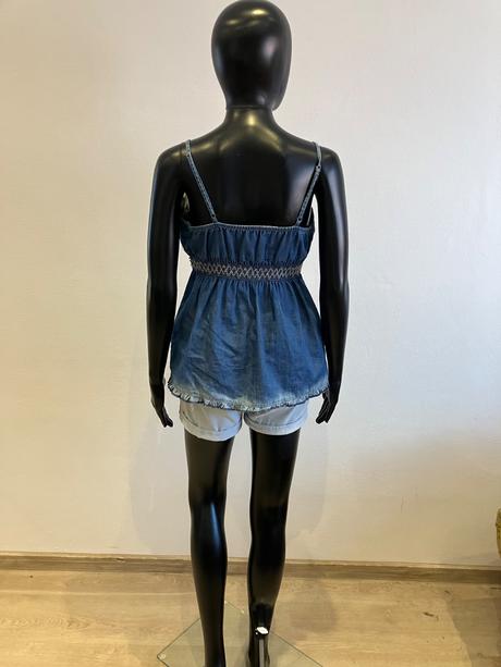 Dámska rifľová blúzka dromedar (40), dromedar,l