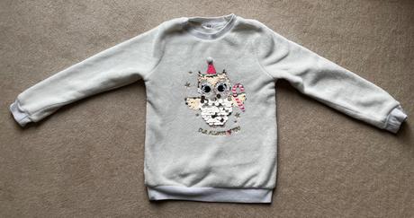 Vianočná mikina, h&m,122