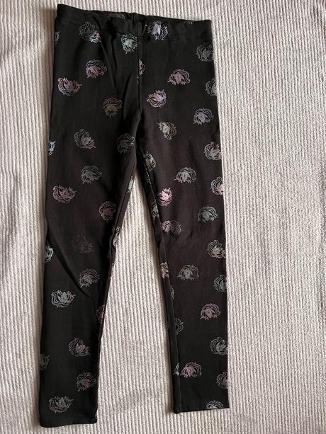 Zateplené legíny, h&m,140