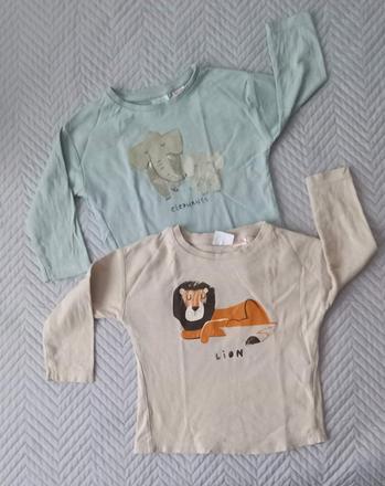 2x tričko, zara,92