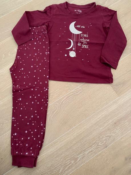 Dievčenské pyžamá 110/116, lupilu,116