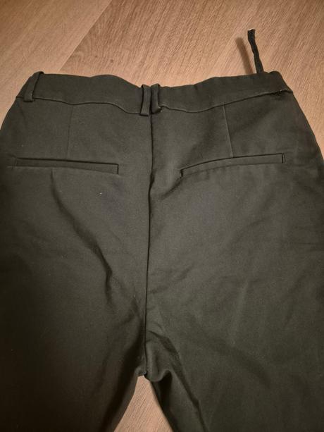 Olivovozelene elegantné nohavice h&m, h&m,42