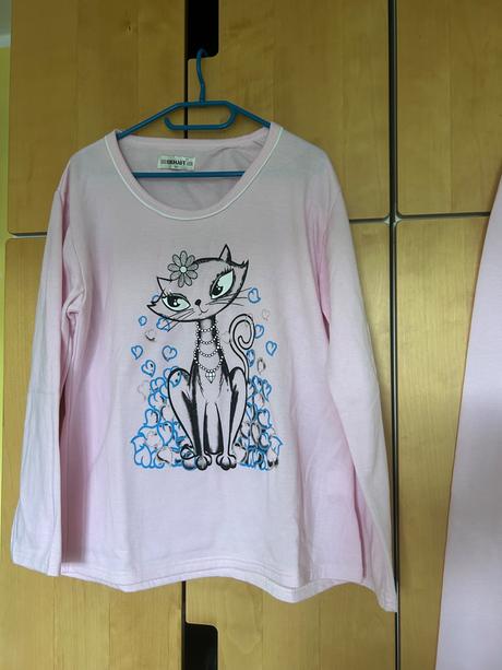 Teplé bavlnené pyžamo, m