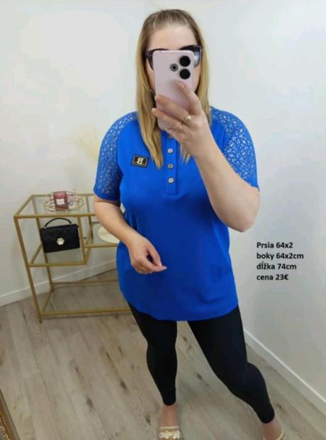 Elastické dámske tričko, xxl / xxxl