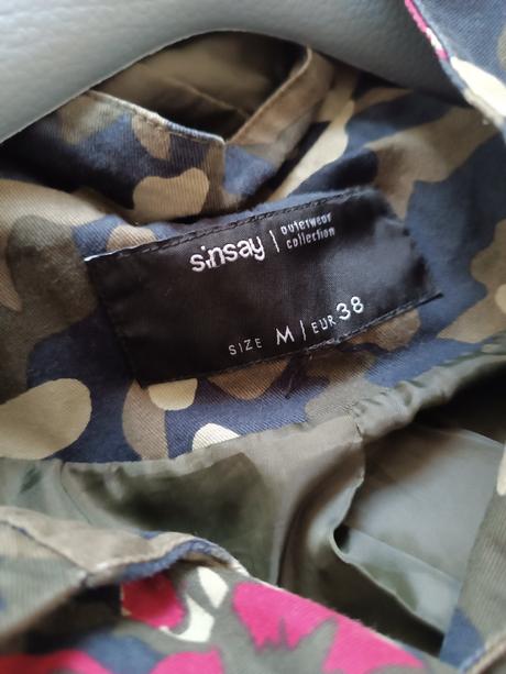 Khaki bunda, veľ. 38 (m), sinsay,38