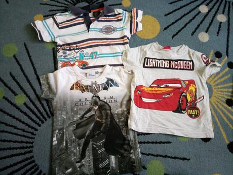 Tričká 3ks, disney,98