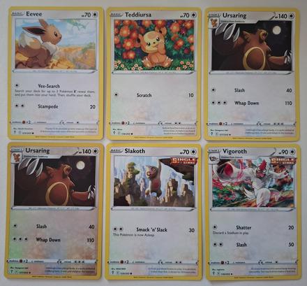 Pokémon karty "evolving skies" (5), 