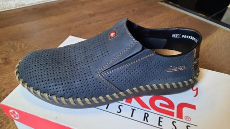 Pánske kožené topánky v.42, rieker,42