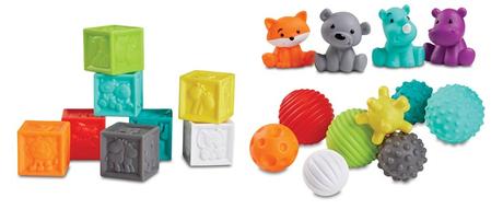 Infantino balls, blocks & buddies hračka na rozvoj, 