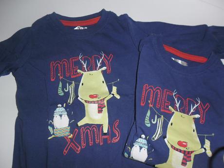 2x vianočné tričká, 74