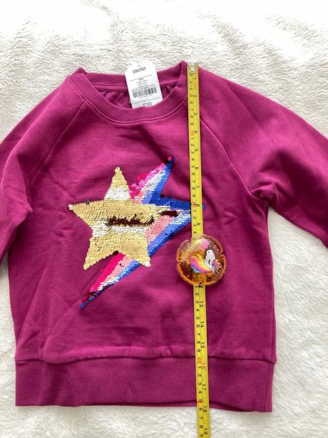 Mäkkučká mikinka v.116, next,116