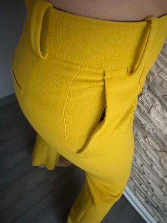 Zara elegantné nohavice, zara,xs