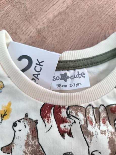 Mikina 2ks - nové, 98