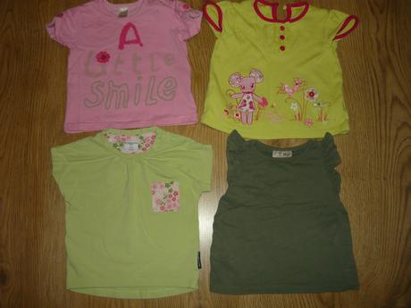 Tričká s krátkym  rukávom viac kusov  -74, next,74