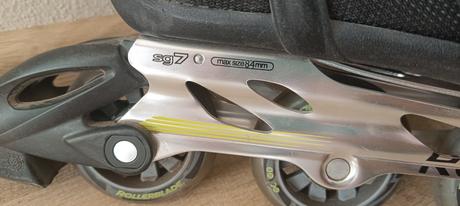 Pánske kolieskové korčule zn. rollerblade, rollerblade,44