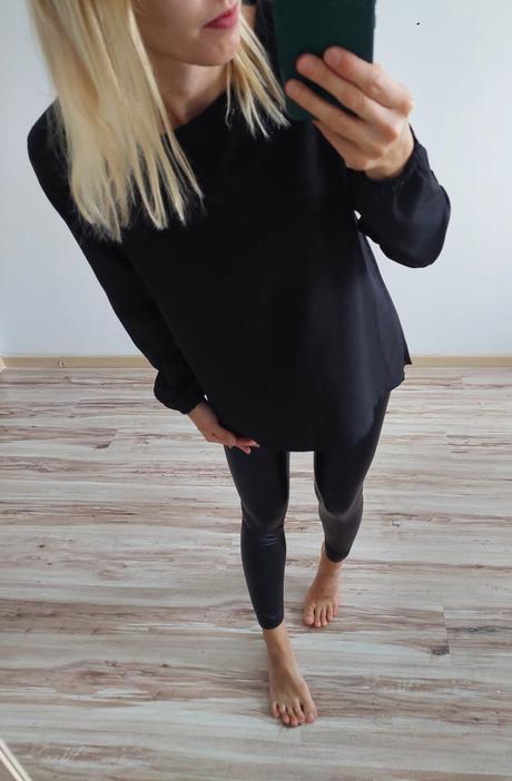 Čierna blúzka, gate,s