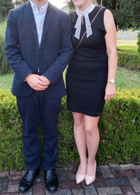 Damske cierne saty s, bebe,s