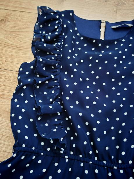 Nádherné bodkované šaty, lindex,158