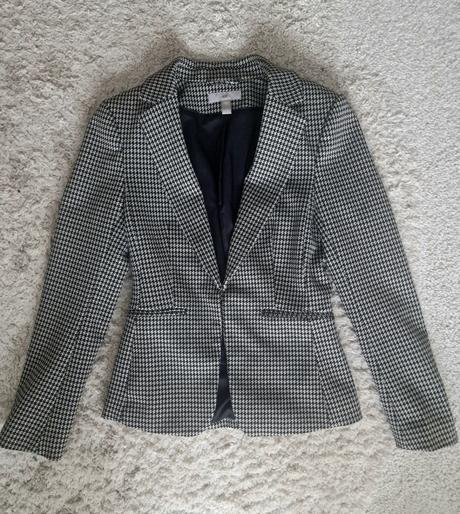 Kárované sako h&m, h&m,xs