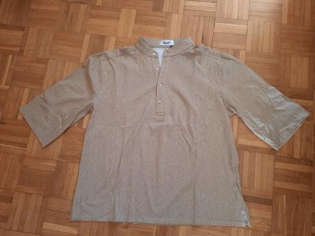 Pánske tričko s roll-up rukávom, xl