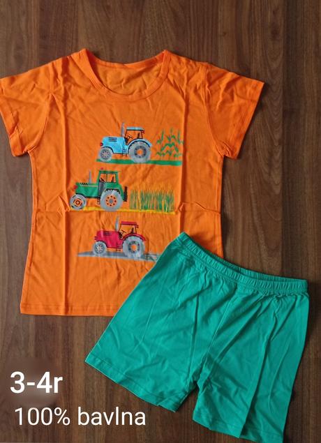 Set tričko a kraťase, tričko, kraťase od 3r-8r, 104
