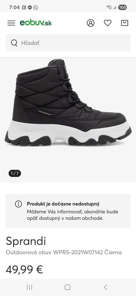 Detske čižmy, sprandi,36