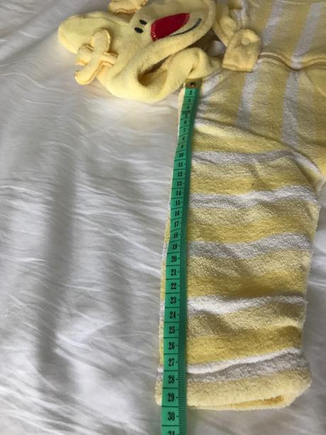 Kombinéza overal velkost 62/68, žltý, 68