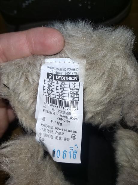 Zimné topánky s kožušinkou, quechua,37