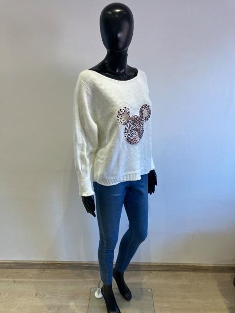 Dámsky sveter mickey (uni), l / m / s