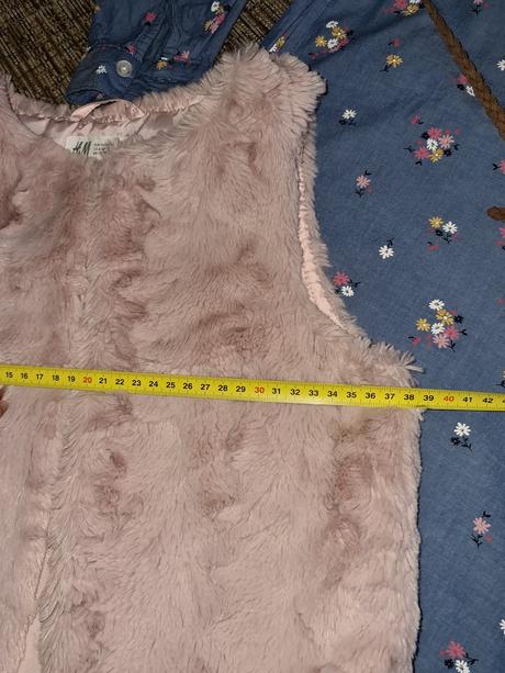 Tunika s kožušinkou h&m 134/140, h&m,134