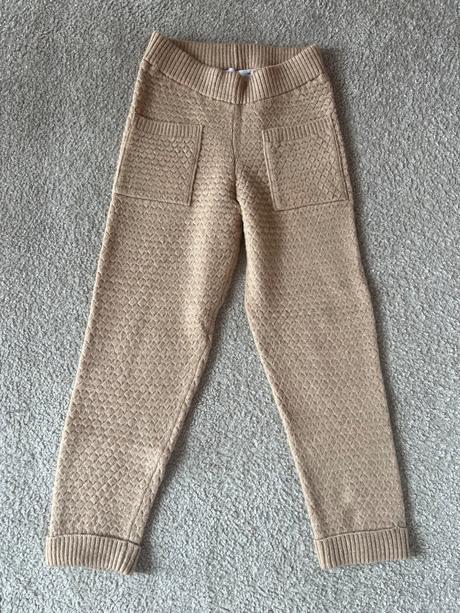 Úpletové nohavice zara, zara,140