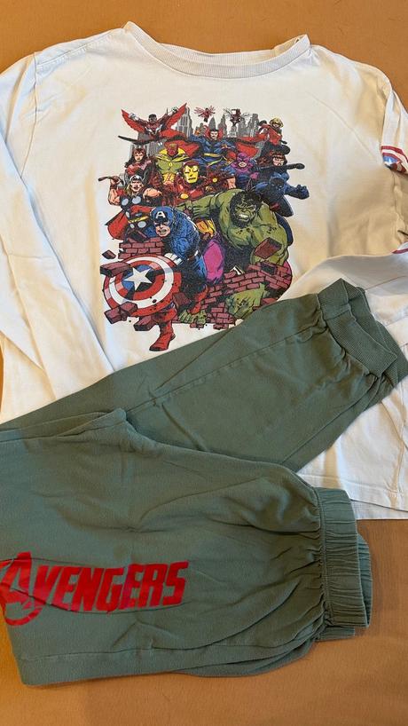 Pyžamo 10 kusov, zara,146