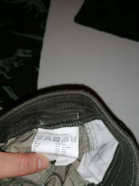 Maskáčové t-rex 2 tričká a šortky, 122