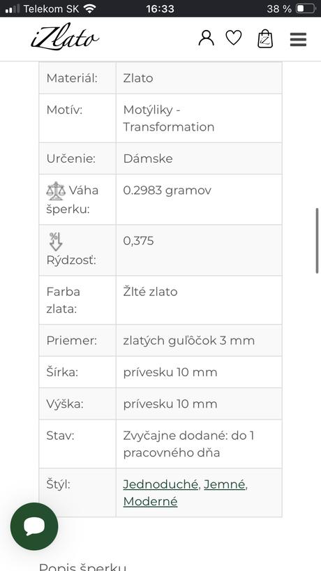 Zlatý náramok,