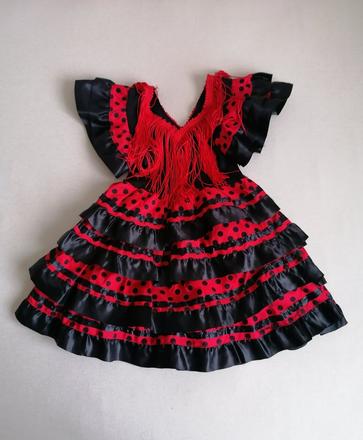 Flamengo tanečnica karnevalové šaty veľ. 86-92,