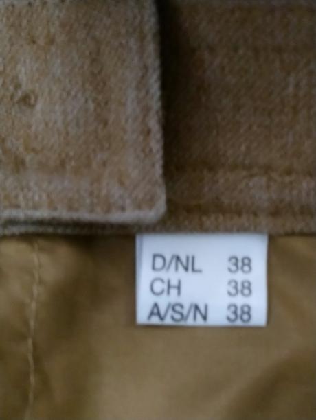 Dámska hnedá sukňa, gelco, xs