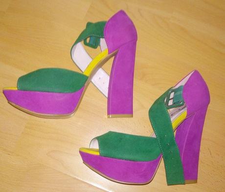 Farebné topánky, 37