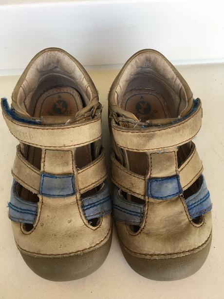 Predam makkucke, kozene sandalky dd step, vel 22, d.d.step,22