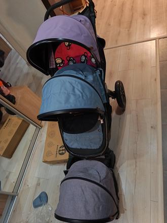 Športový kočík street + príslušenstvo, petite&mars,petite&mars street