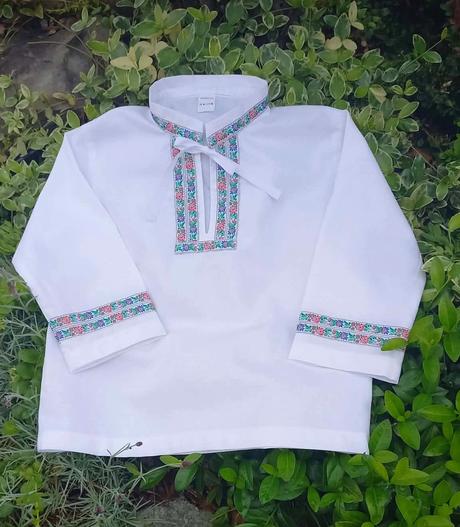 Chlapčenská folklórna košieľka, 56 - 164