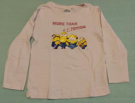 Tričko minions ružové 104, 104