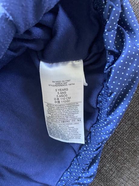 Bodkovaná bundička, gap,110