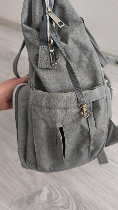 Mama ruksak lequeen šedý, lequeen