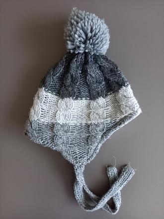 Zimná pletená čiapka, lupilu,62