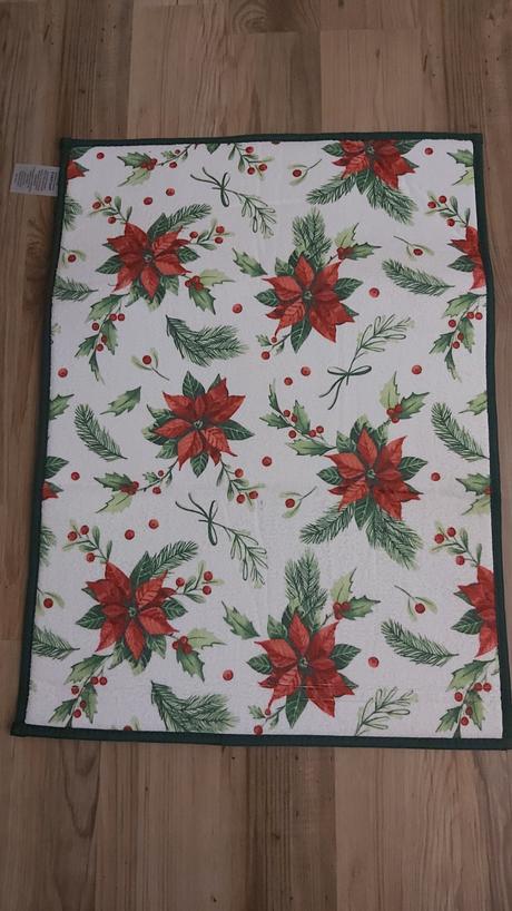 Kvalitná látková podložka s vianočným motívom, 