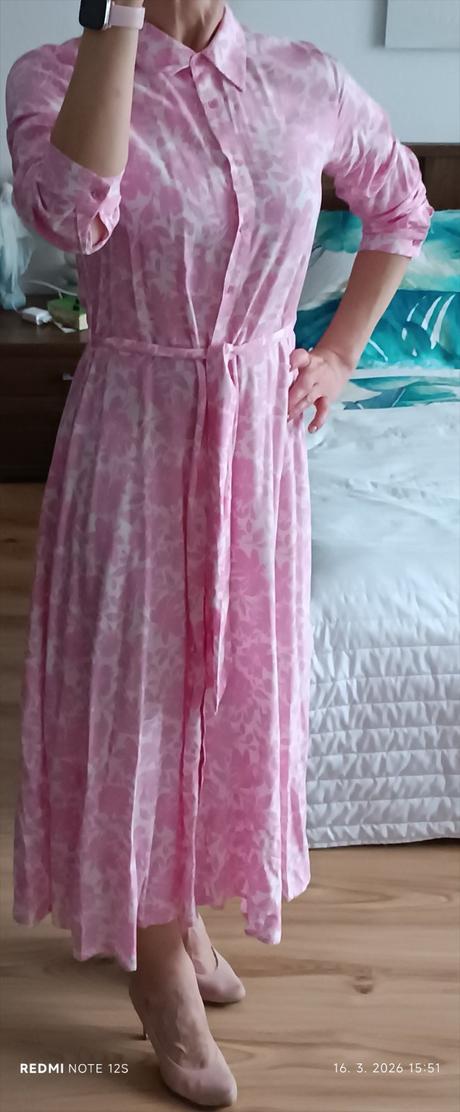 Dlhé košeľové šaty, gate,m