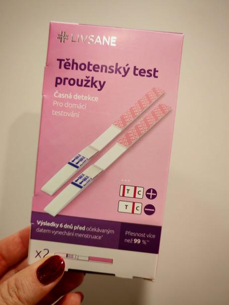 Tehotensky test 2ks, 